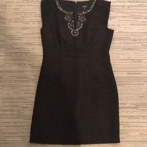 Black shimmer dress